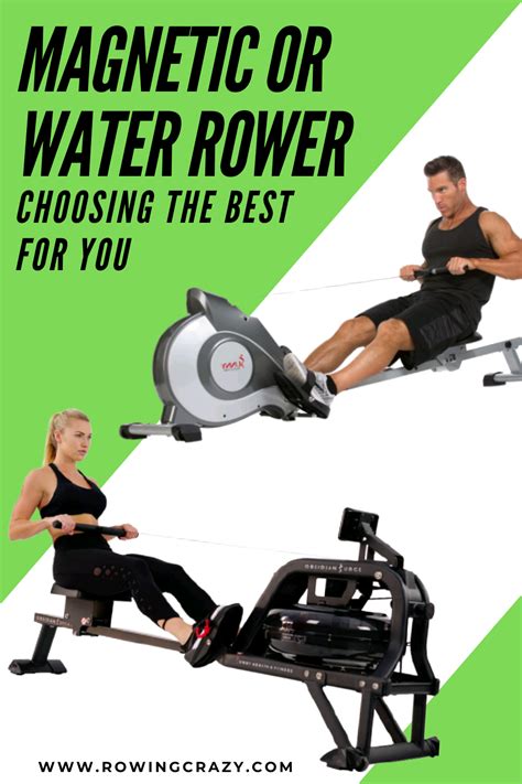 rowing machine magnetic vs water
